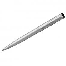 Ручка шариковая Parker "Vector Limited Edition Stainless Steel CT" синяя, 1,0мм, кнопочн., подар. уп